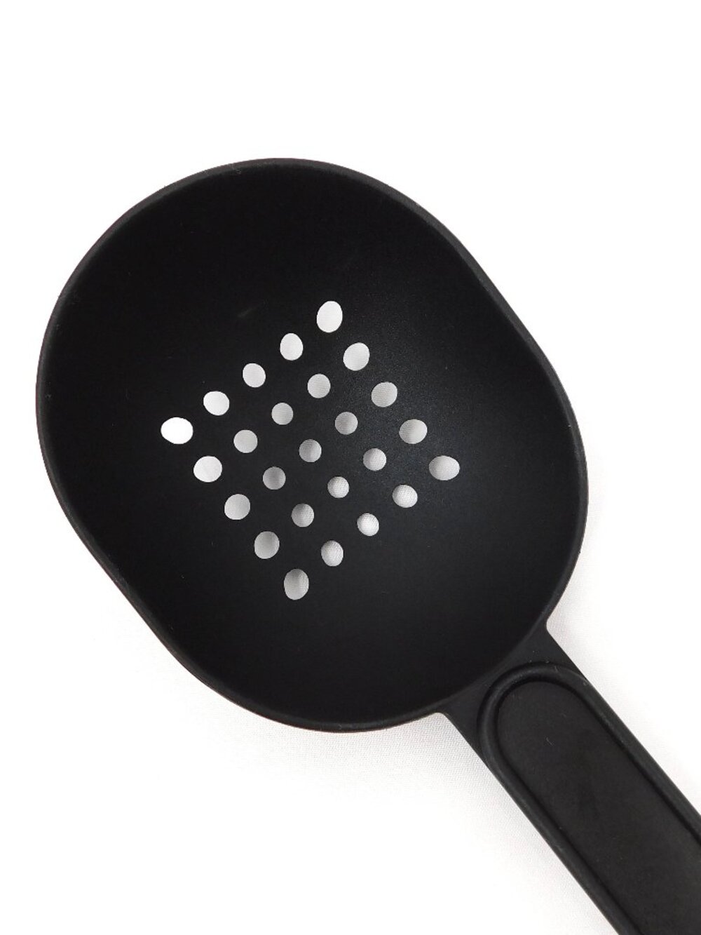 T-Fal Black Nylong Slotted Holes Serving Spoon Dipper Ladel Utensil Canada